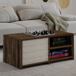 Hanah Home Gord - Walnut Juego de mesas de café